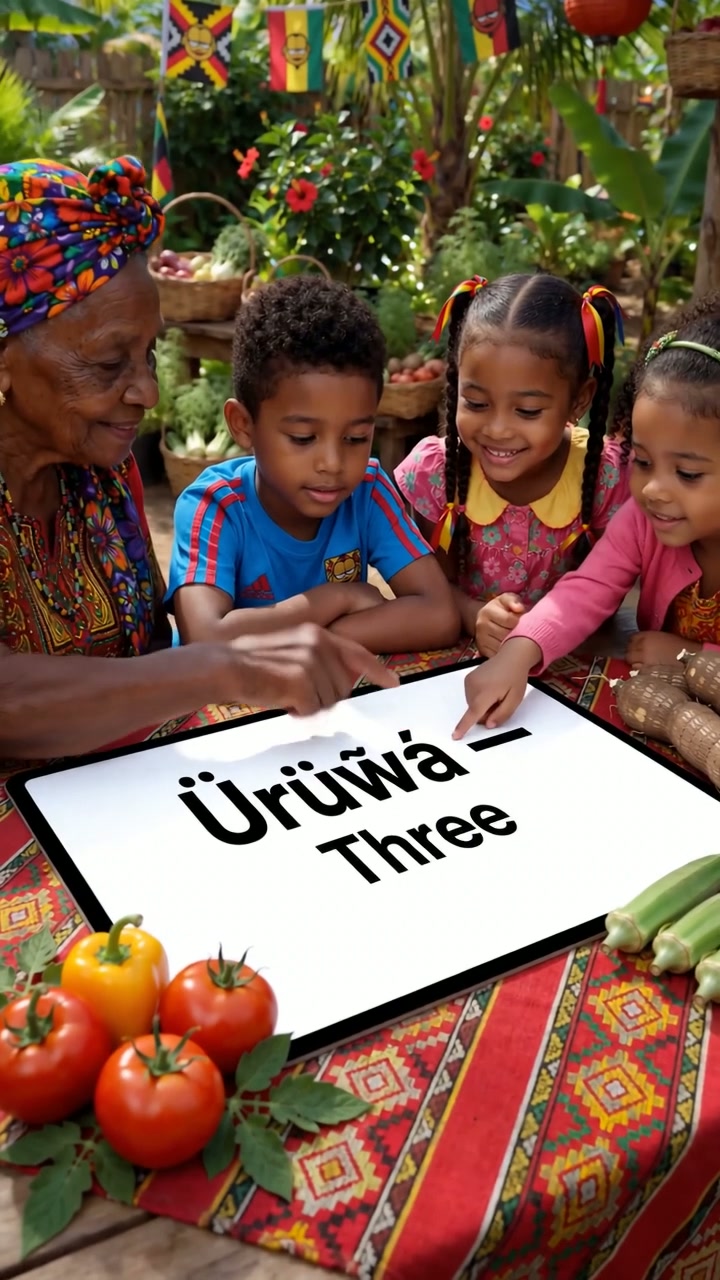 Garifuna Numbers Adventure lesson introduction